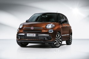 Fiat 500L braun bronze von vorne