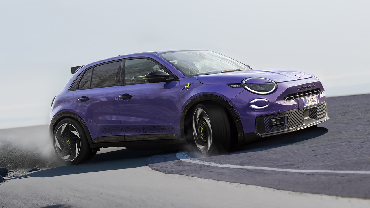 Bild des Abarth 600e in violet